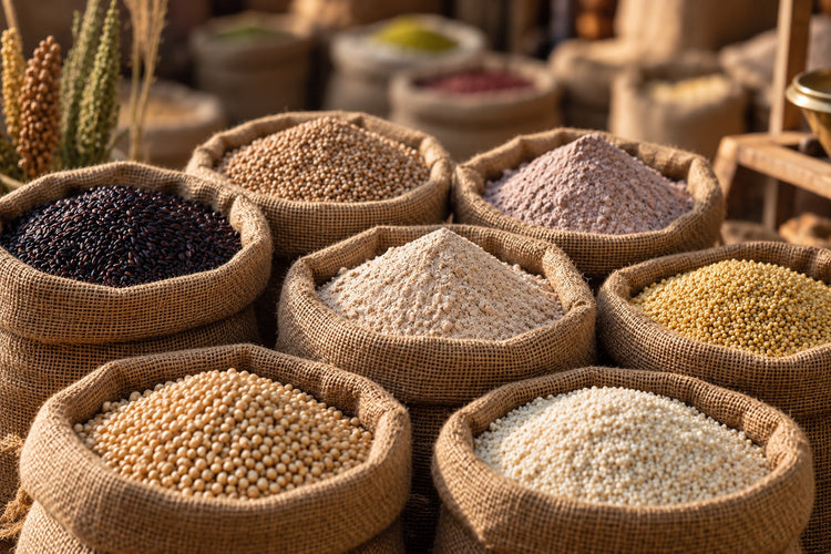 थोक में शुद्ध भारतीय मिलेट्स खरीदना: B2B खरीदारों के लिए पूरी गाइड (Sourcing Pure Indian Millets in Bulk: A B2B Buyer’s Guide)