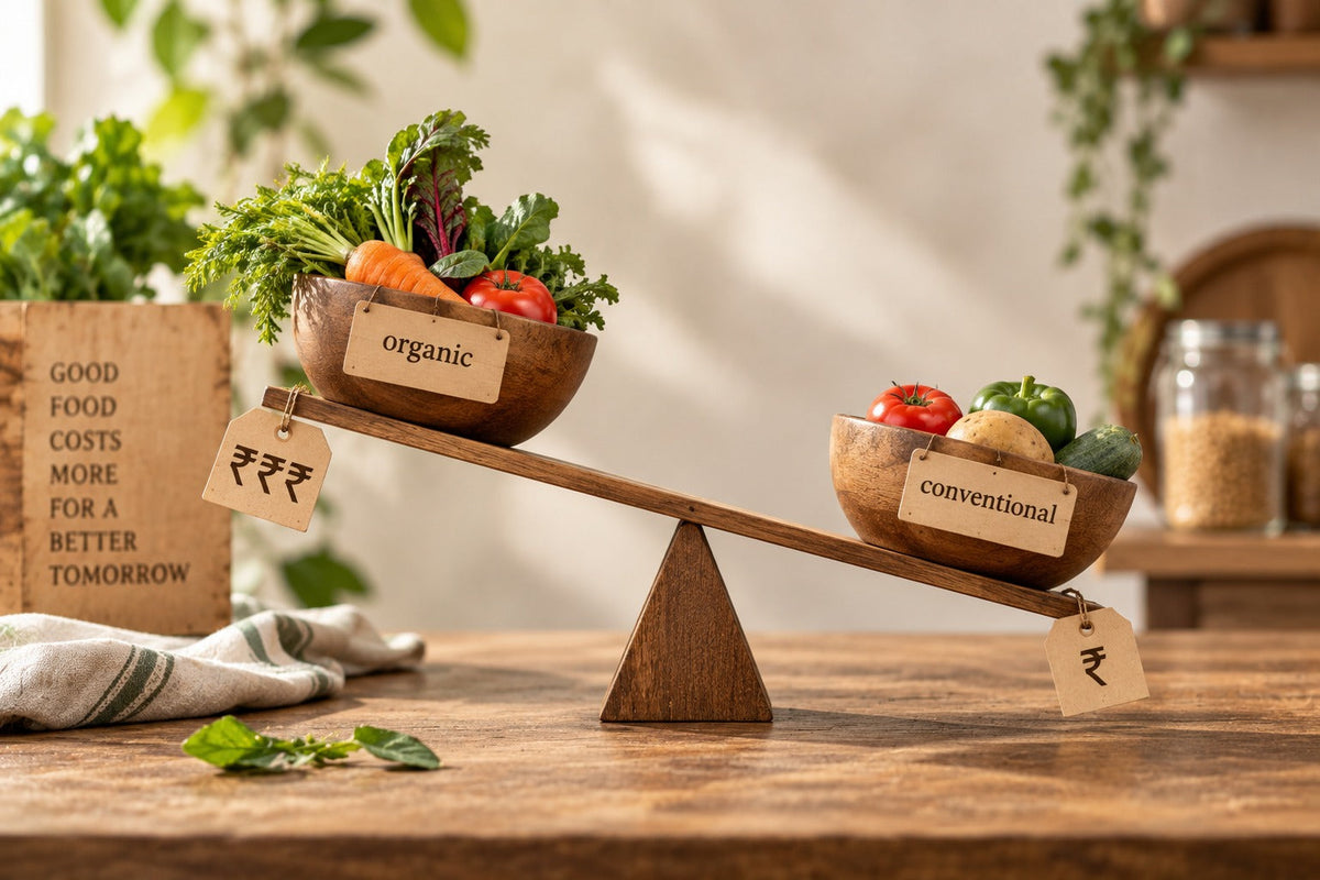 ऑर्गेनिक फूड सामान्य भोजन से महंगा क्यों होता है? (Why does Organic food cost more than regular foods?)