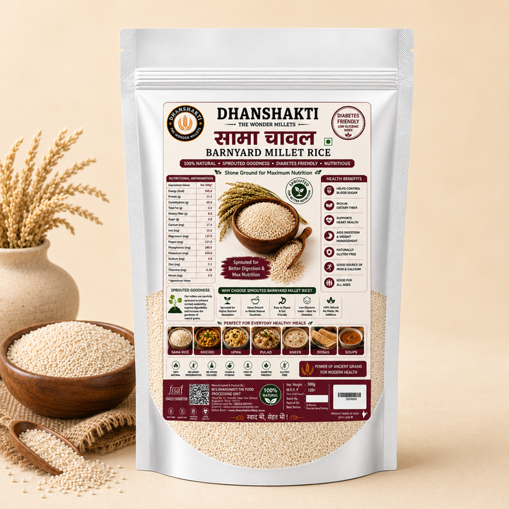 Barnyard Millet Rice (अंकुरित सांवा चावल) 500g